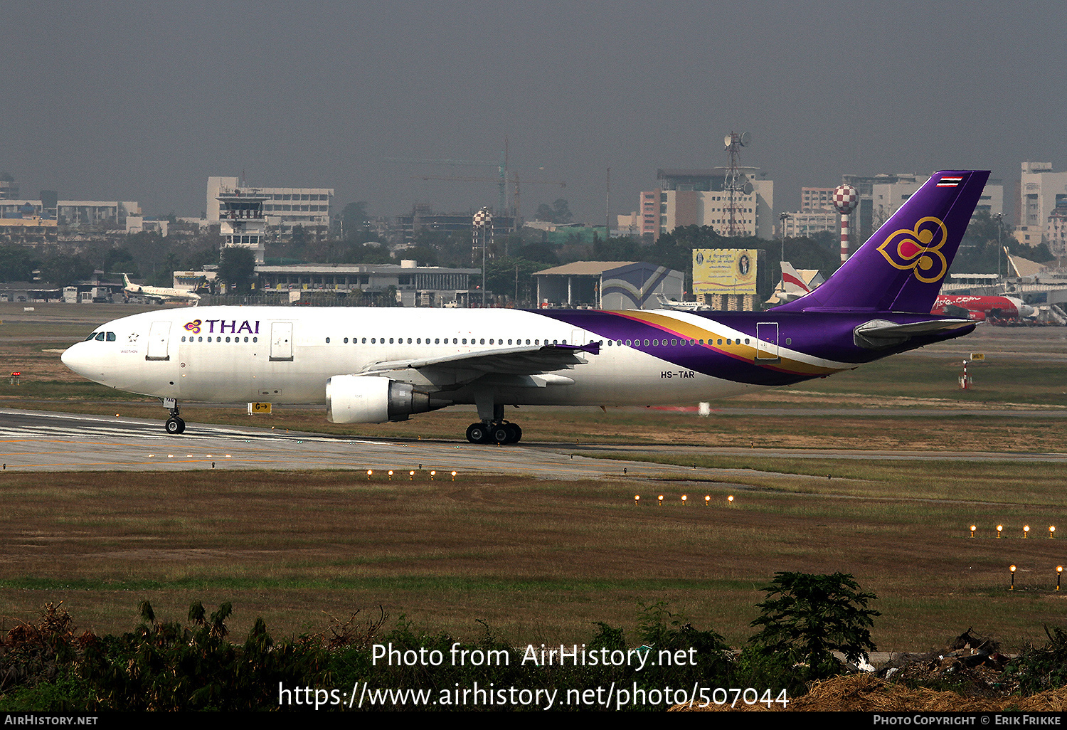 Aircraft Photo of HS-TAR | Airbus A300B4-622R | Thai Airways International | AirHistory.net #507044