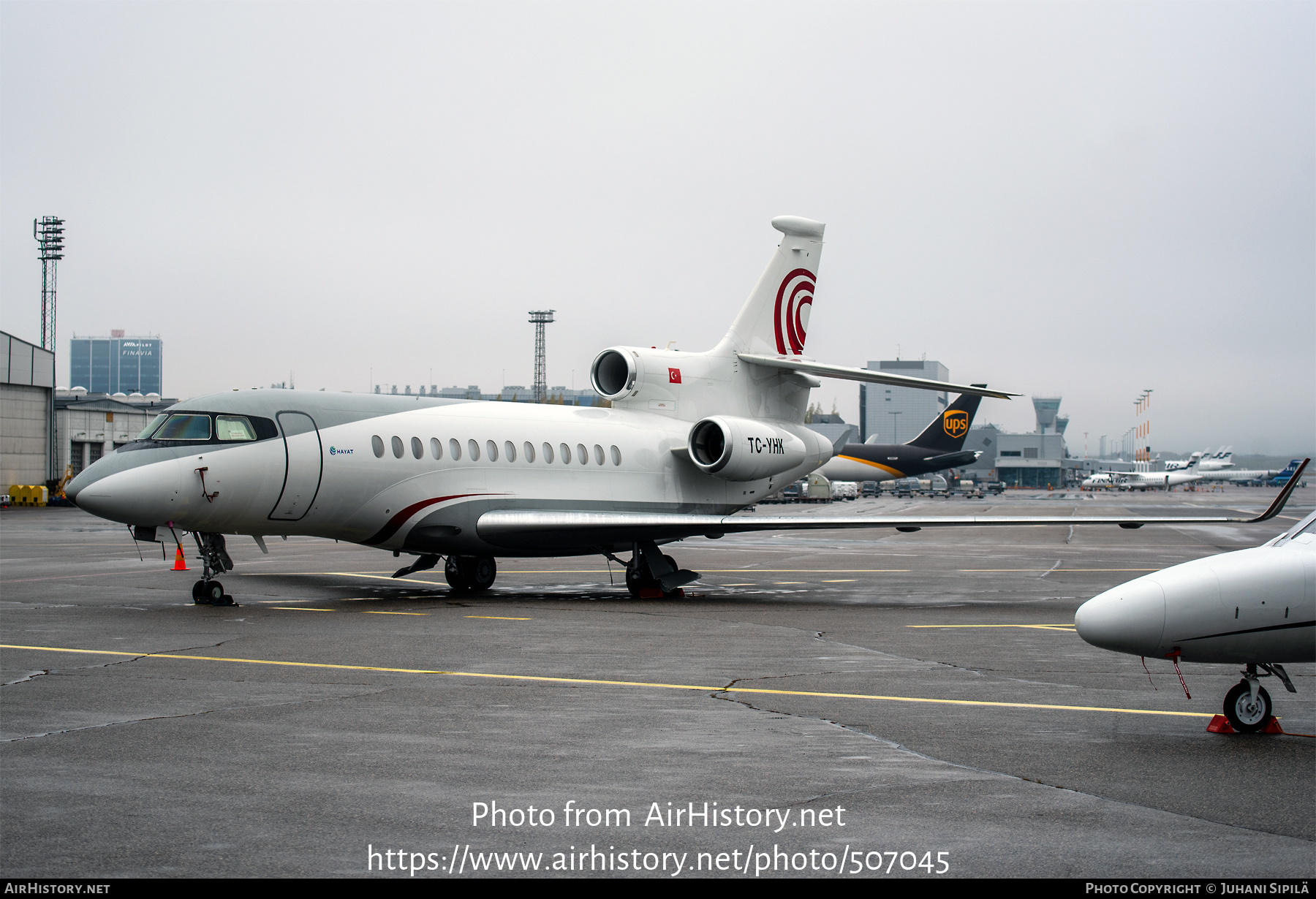 Aircraft Photo of TC-YHK | Dassault Falcon 7X | Hayat Havacilik | AirHistory.net #507045