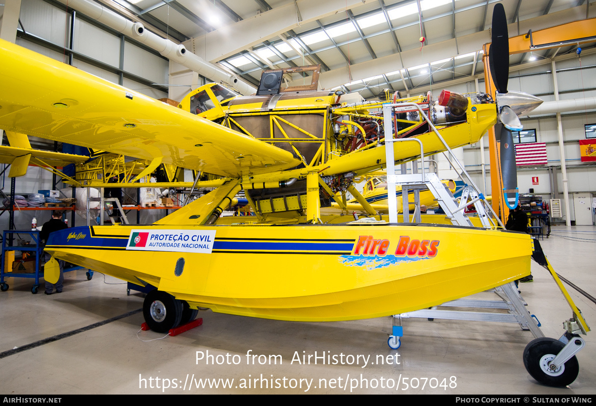 Aircraft Photo of EC-MRU | Air Tractor AT-802F Fire Boss (AT-802A) | Autoridade Nacional de Emergência e Proteção Civil | AirHistory.net #507048