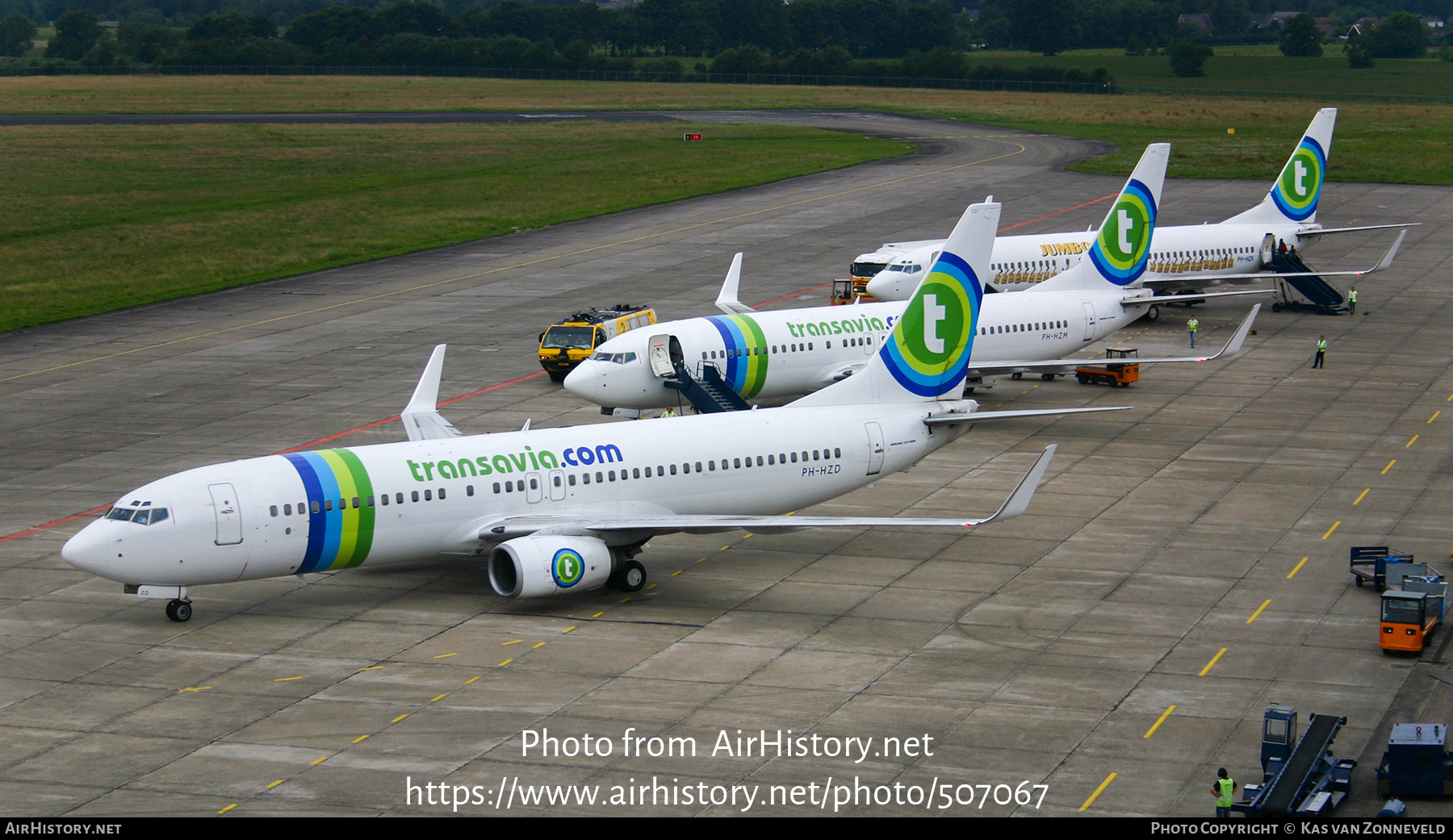 Aircraft Photo of PH-HZD | Boeing 737-8K2 | Transavia | AirHistory.net #507067