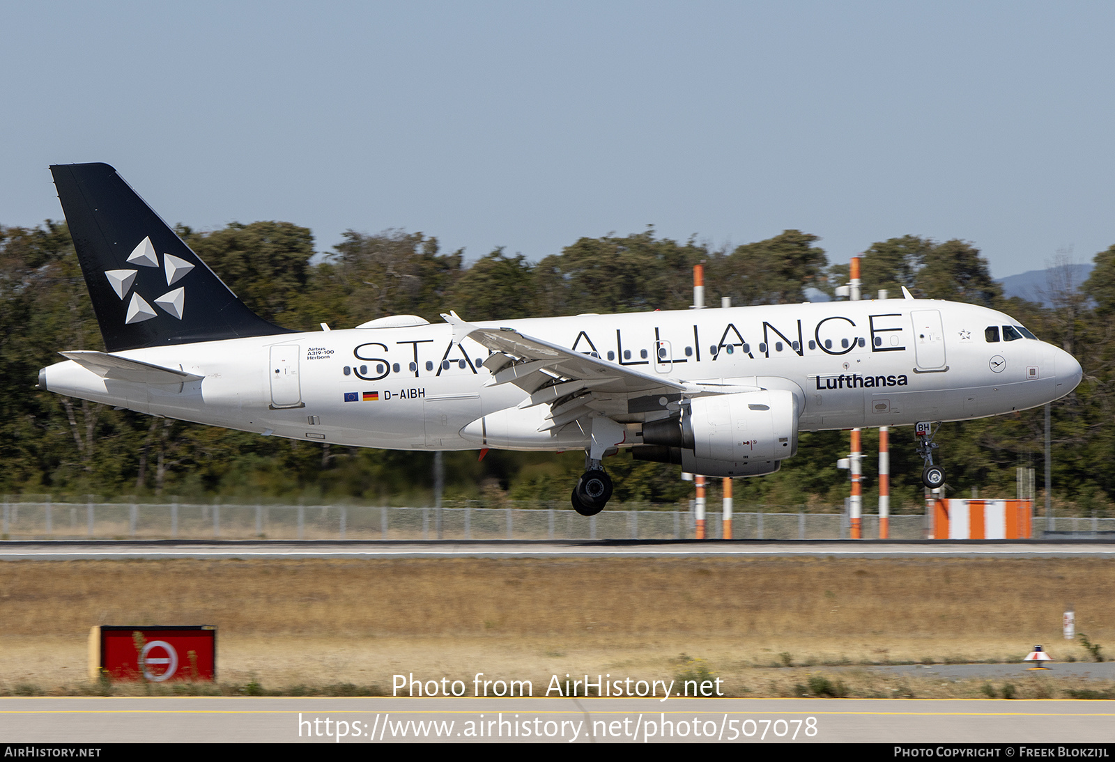 Aircraft Photo of D-AIBH | Airbus A319-112 | Lufthansa | AirHistory.net #507078