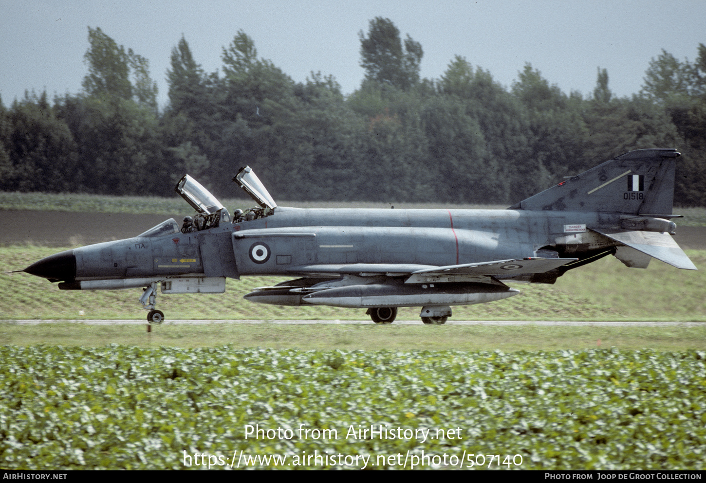 Aircraft Photo of 01518 | McDonnell Douglas F-4E Phantom II | Greece - Air Force | AirHistory.net #507140