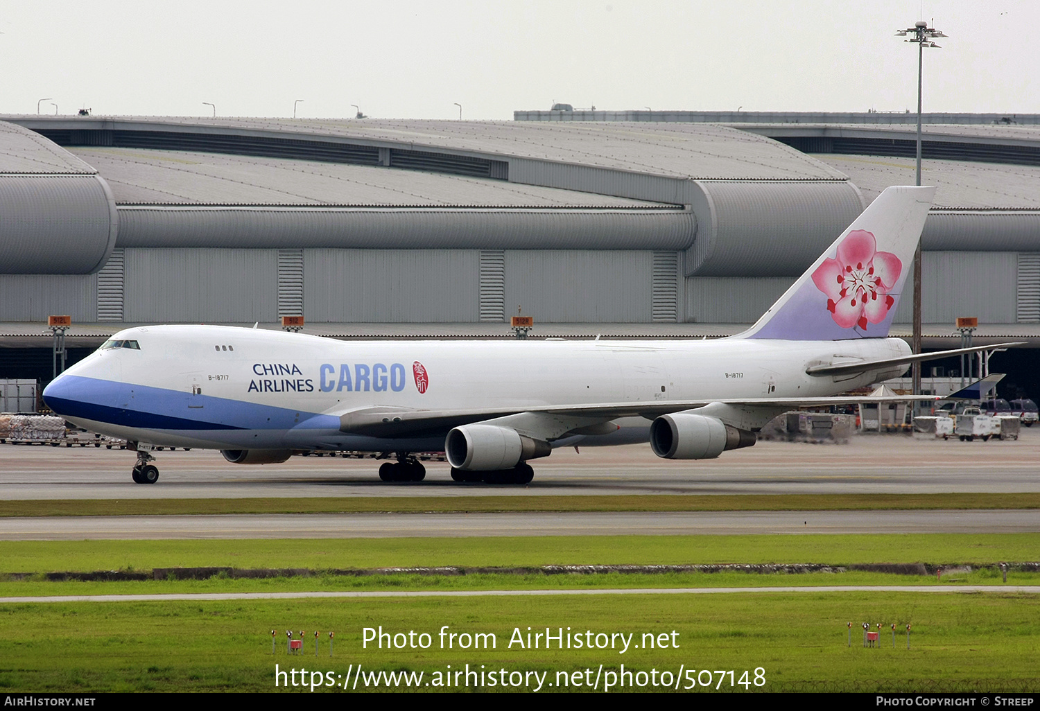 Aircraft Photo of B-18717 | Boeing 747-409F/SCD | China Airlines Cargo | AirHistory.net #507148