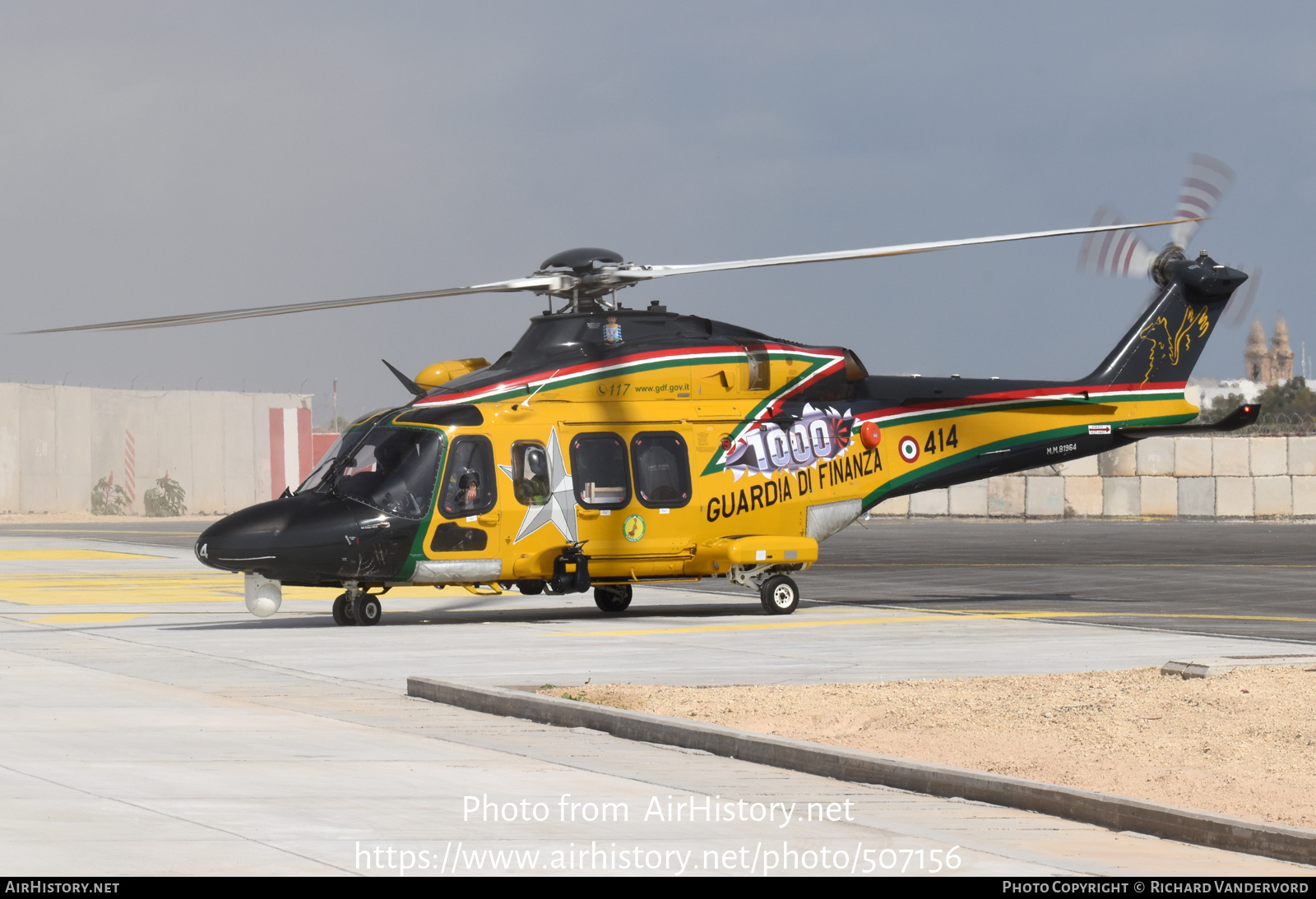 Aircraft Photo of MM81964 | AgustaWestland AW-139 | Italy - Guardia di Finanza | AirHistory.net #507156