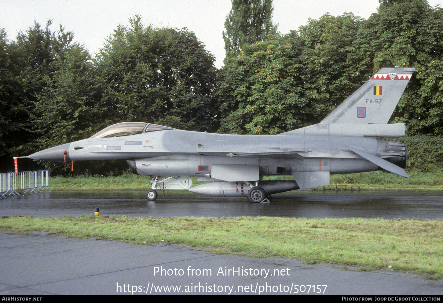 Aircraft Photo of FA-57 | General Dynamics F-16A Fighting Falcon | Belgium - Air Force | AirHistory.net #507157