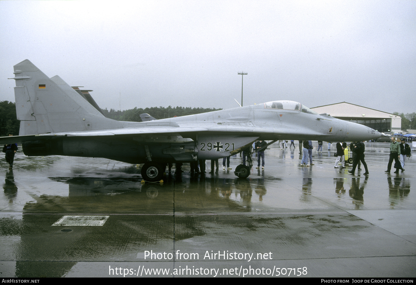 Aircraft Photo of 2921 | Mikoyan-Gurevich MiG-29G (9-12) | Germany - Air Force | AirHistory.net #507158