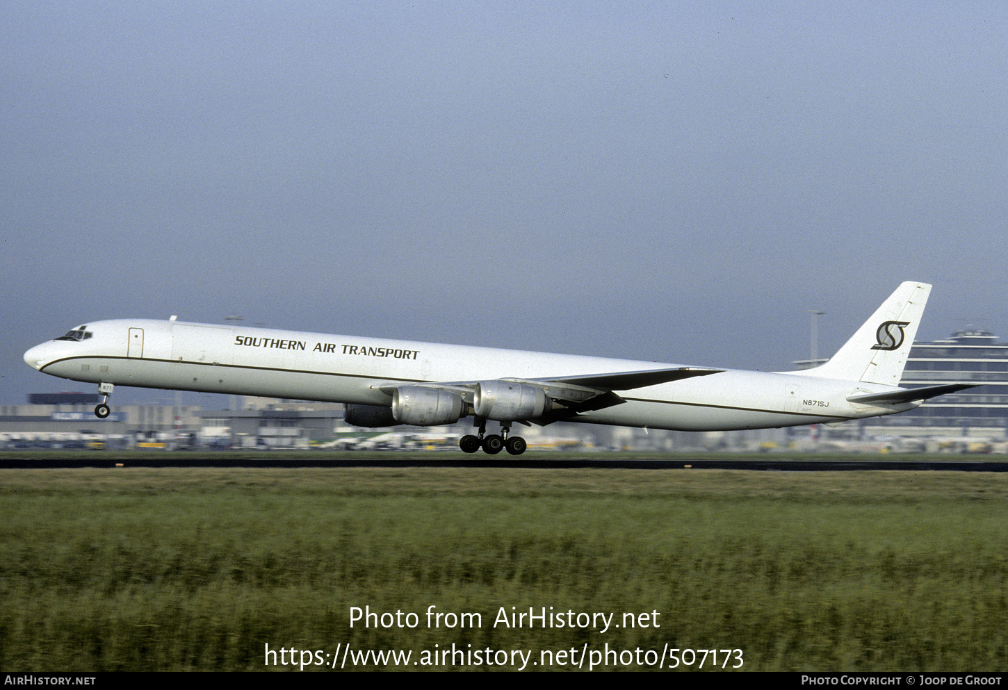 Aircraft Photo of N871SJ | McDonnell Douglas DC-8-71(F) | Southern Air Transport | AirHistory.net #507173