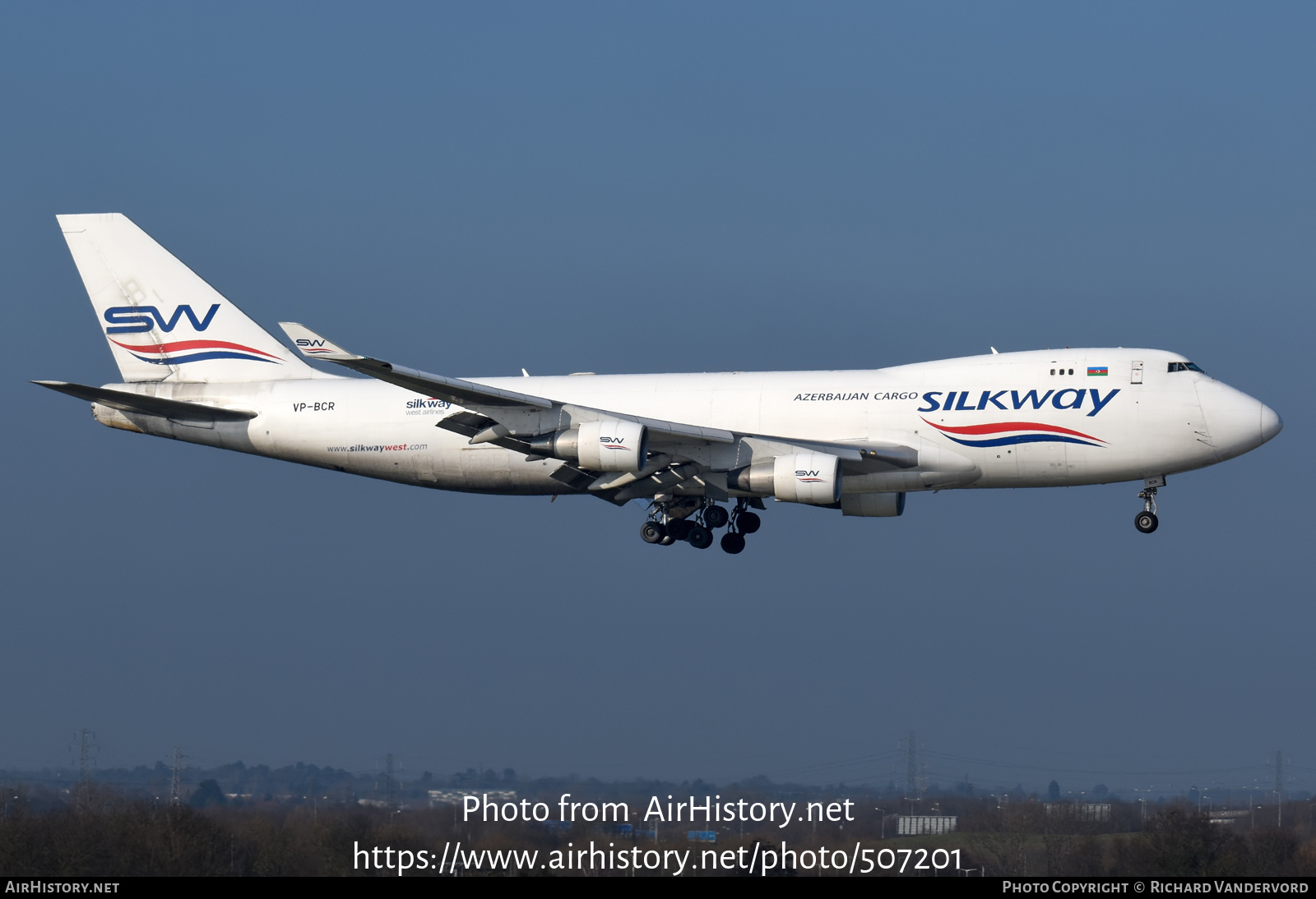 Aircraft Photo of VP-BCR | Boeing 747-4H6F/SCD | SilkWay Azerbaijan Cargo | AirHistory.net #507201