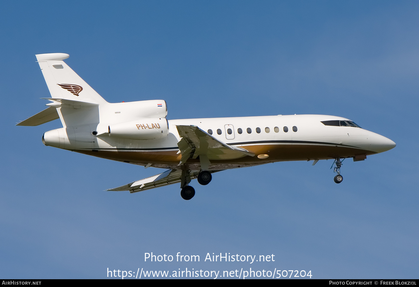 Aircraft Photo of PH-LAU | Dassault Falcon 900EX | AirHistory.net #507204