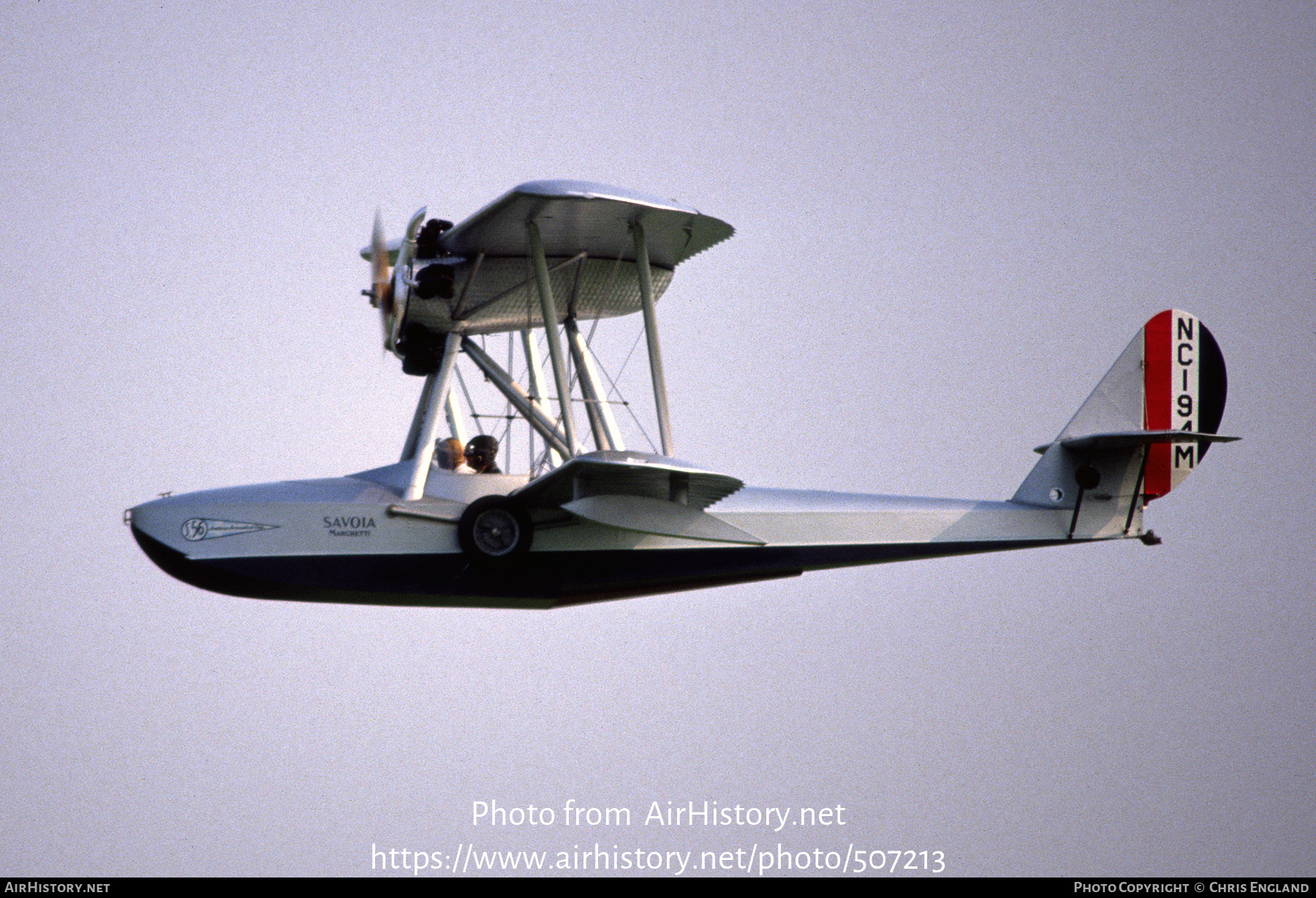 Aircraft Photo of N194M / NC194M | Savoia-Marchetti S.56 | AirHistory.net #507213