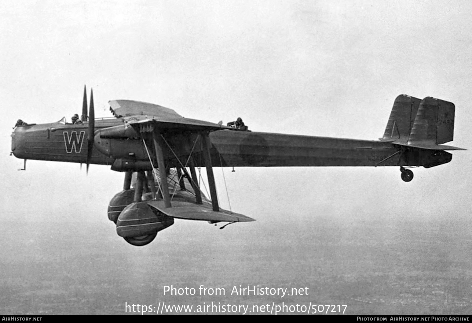 Aircraft Photo of K3497 | Handley Page HP-50 Heyford I | UK - Air Force | AirHistory.net #507217