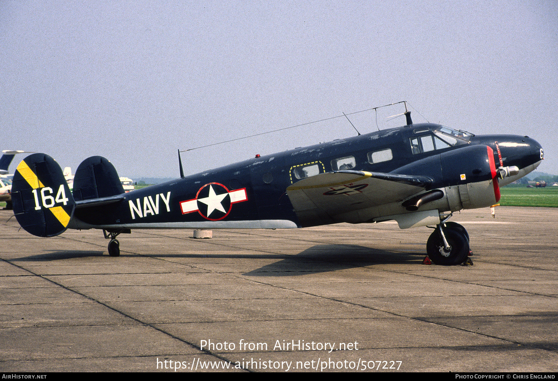 Aircraft Photo of G-BKGL | Beech Expeditor 3TM | USA - Navy | AirHistory.net #507227