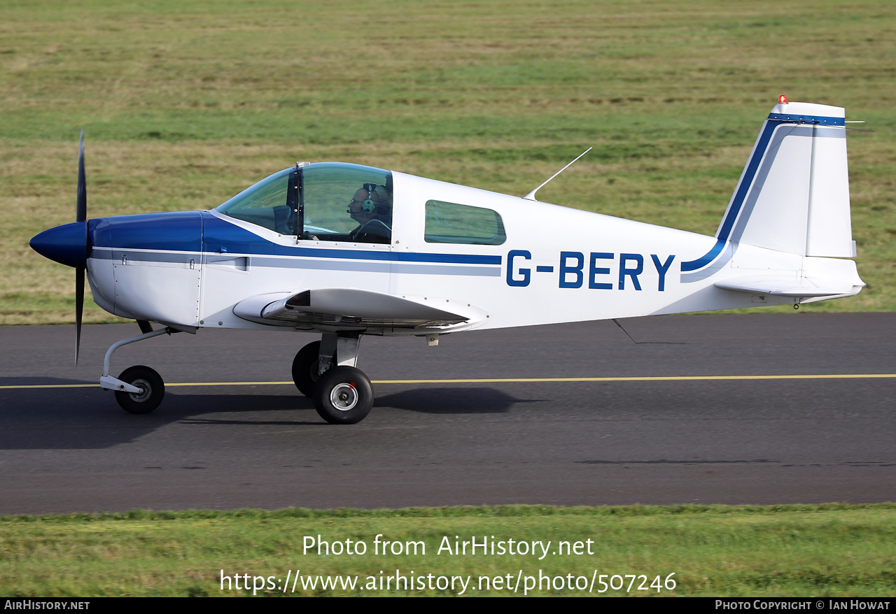 Aircraft Photo of G-BERY | Grumman American AA-1B Trainer | AirHistory.net #507246