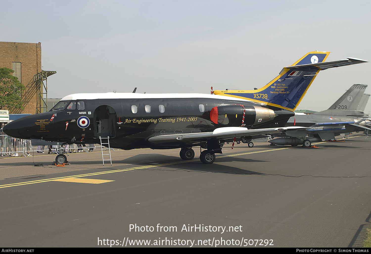 Aircraft Photo of XS739 | Hawker Siddeley HS-125-2 Dominie T1 | UK - Air Force | AirHistory.net #507292