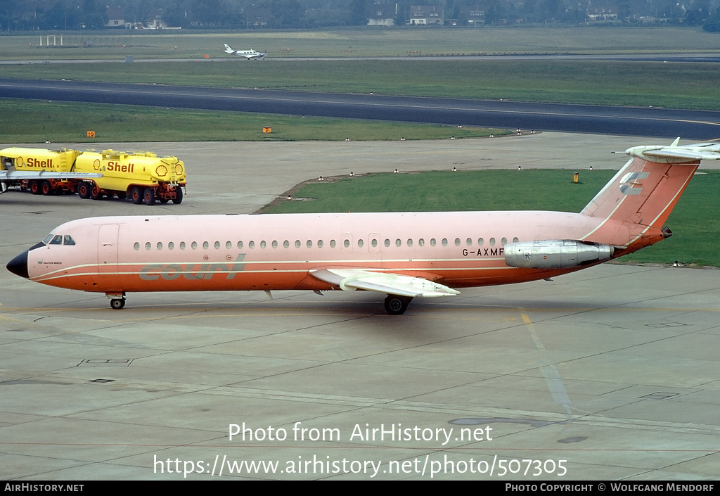 Aircraft Photo of G-AXMF | BAC 111-518FG One-Eleven | Court Line | AirHistory.net #507305