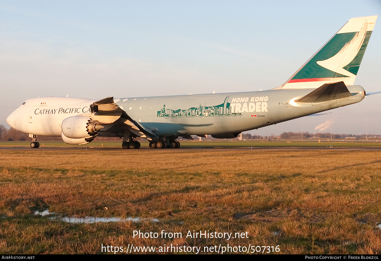 Aircraft Photo of B-LJA | Boeing 747-867F/SCD | Cathay Pacific Airways Cargo | AirHistory.net #507316