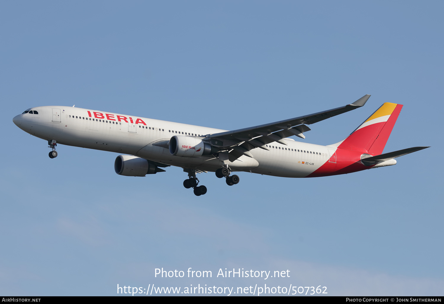 Aircraft Photo of EC-LXK | Airbus A330-302 | Iberia | AirHistory.net #507362