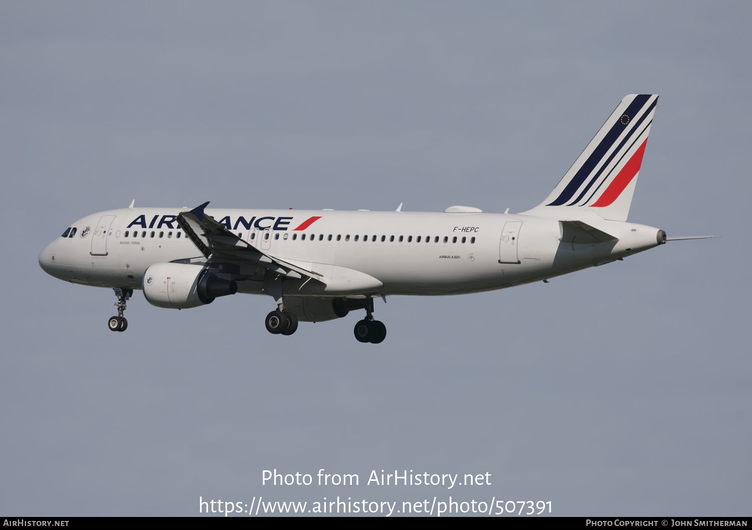 Aircraft Photo of F-HEPC | Airbus A320-214 | Air France | AirHistory.net #507391