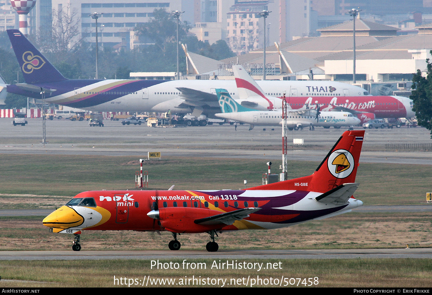 Aircraft Photo of HS-GBE | Saab 340B | Nok Mini | AirHistory.net #507458