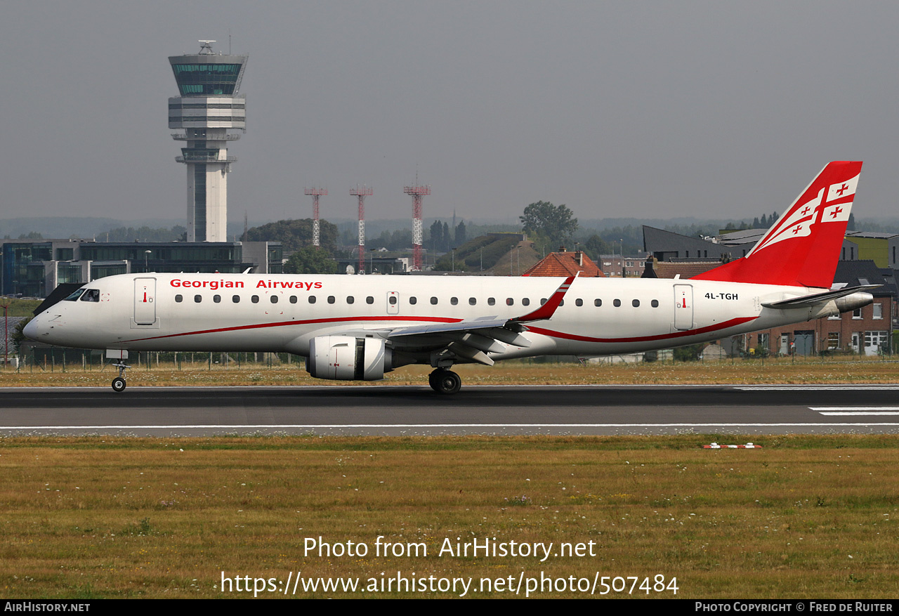 Aircraft Photo of 4L-TGH | Embraer 190AR (ERJ-190-100IGW) | Georgian Airways | AirHistory.net #507484