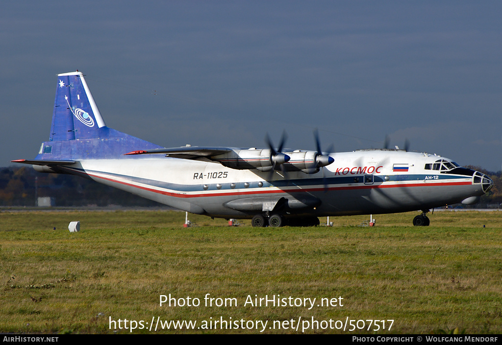 Aircraft Photo of RA-11025 | Antonov An-12TB | Kosmos Airlines | AirHistory.net #507517