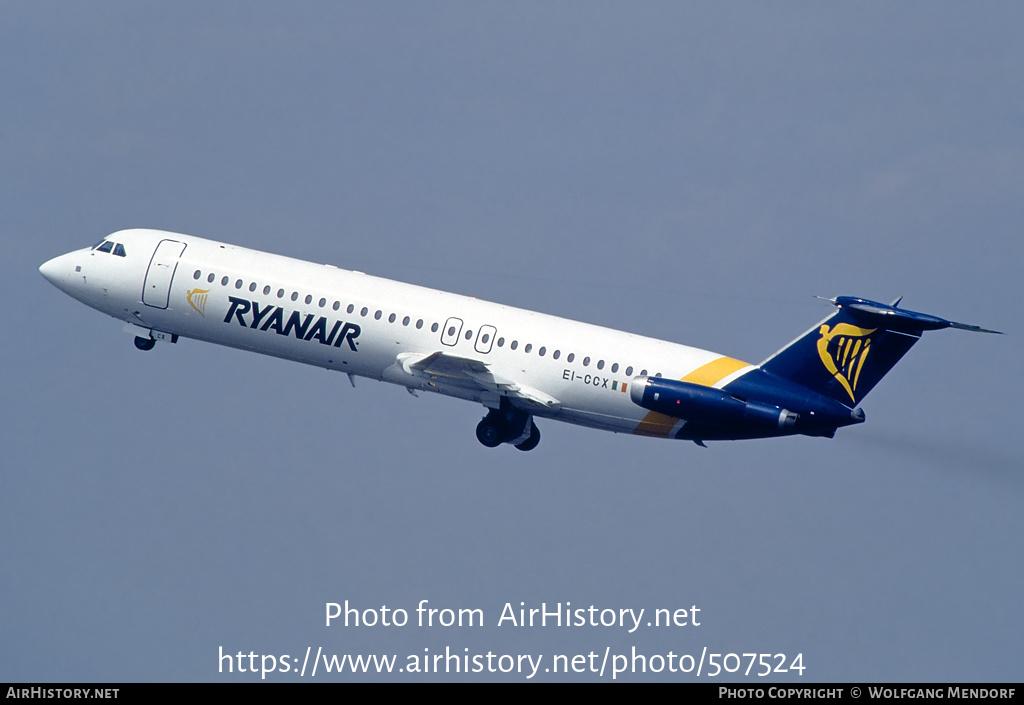 Aircraft Photo of EI-CCX | BAC 111-509EW One-Eleven | Ryanair | AirHistory.net #507524