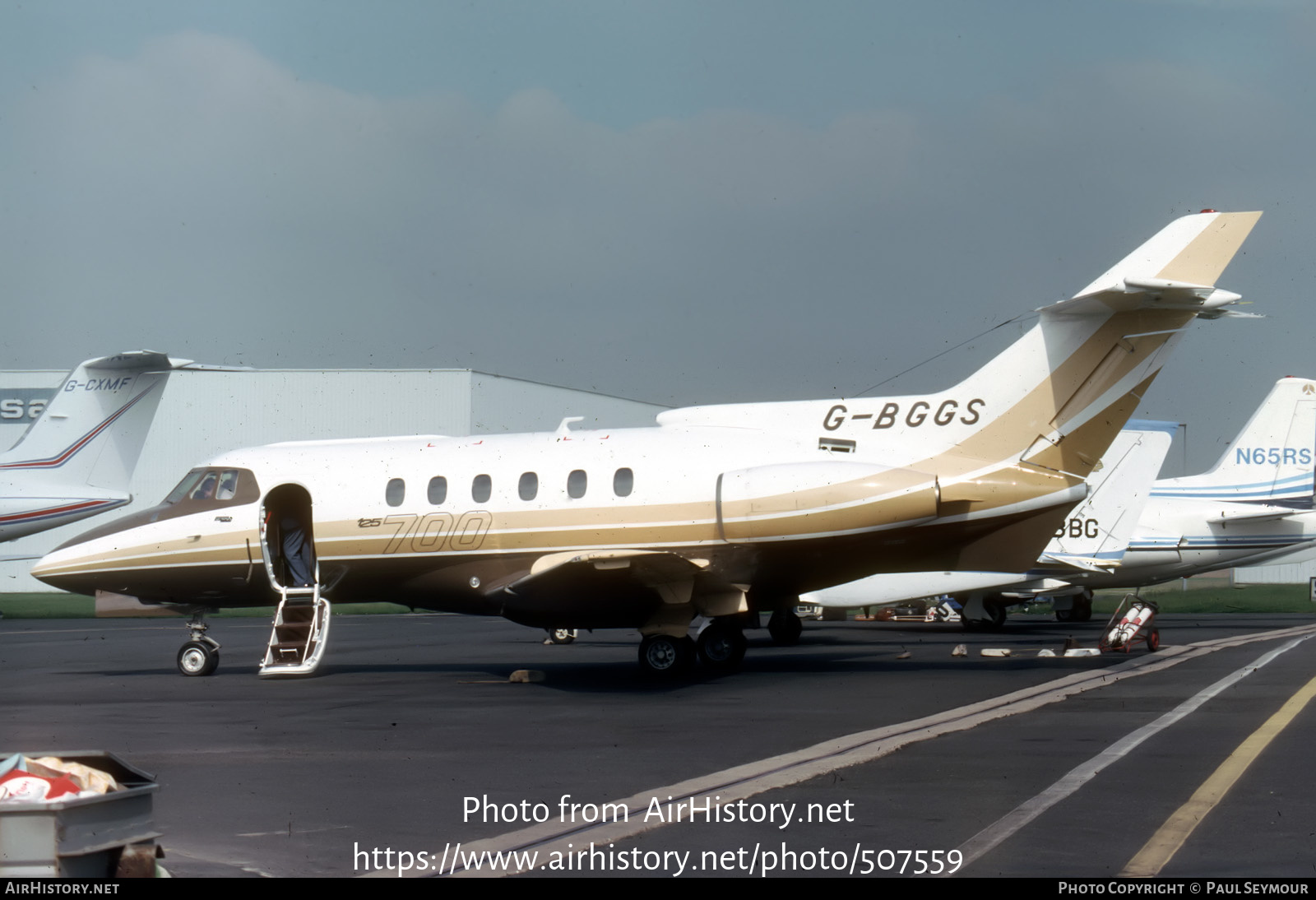 Aircraft Photo of G-BGGS | British Aerospace HS-125-700B | AirHistory.net #507559