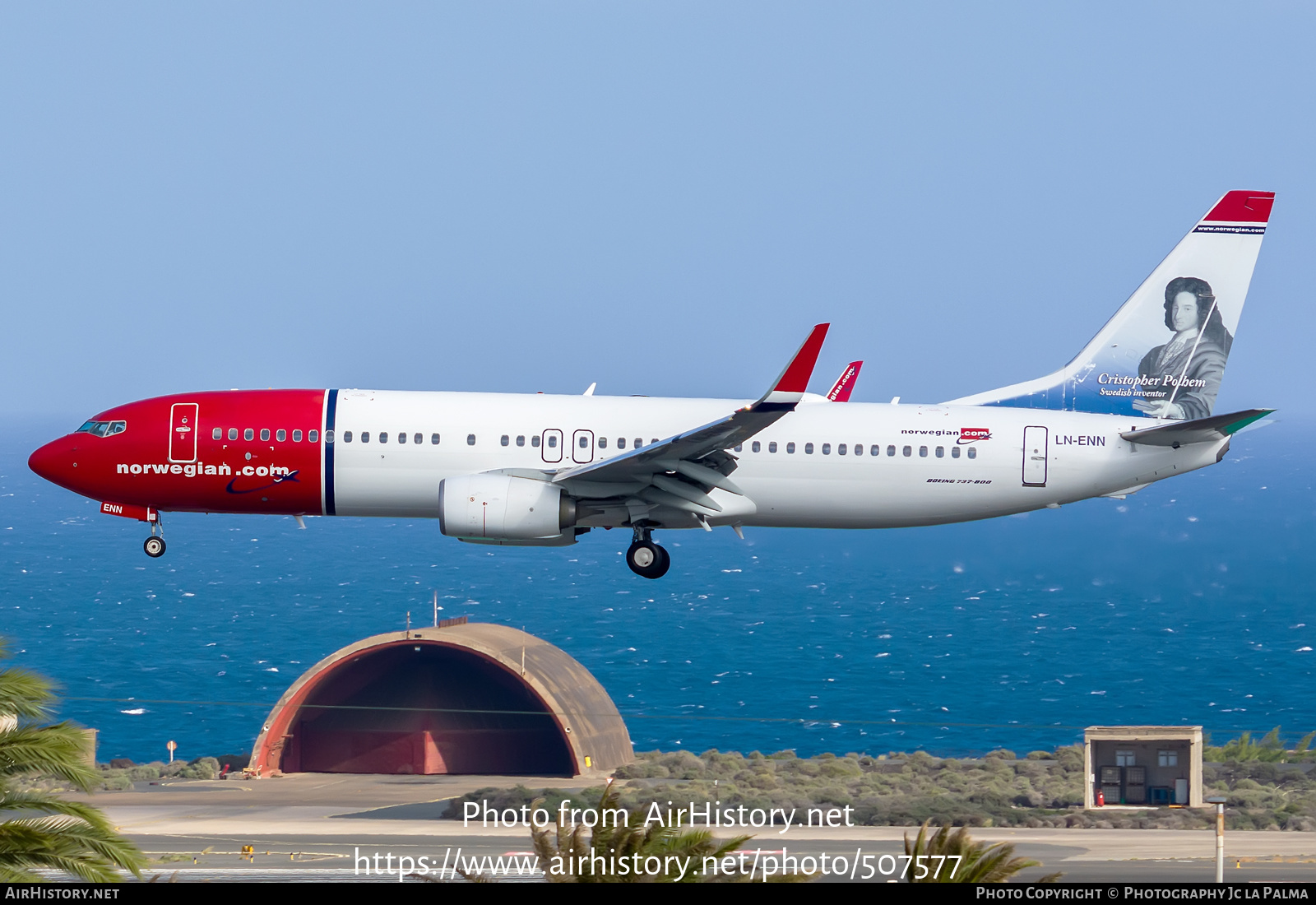 Aircraft Photo of LN-ENN | Boeing 737-800 | Norwegian | AirHistory.net #507577