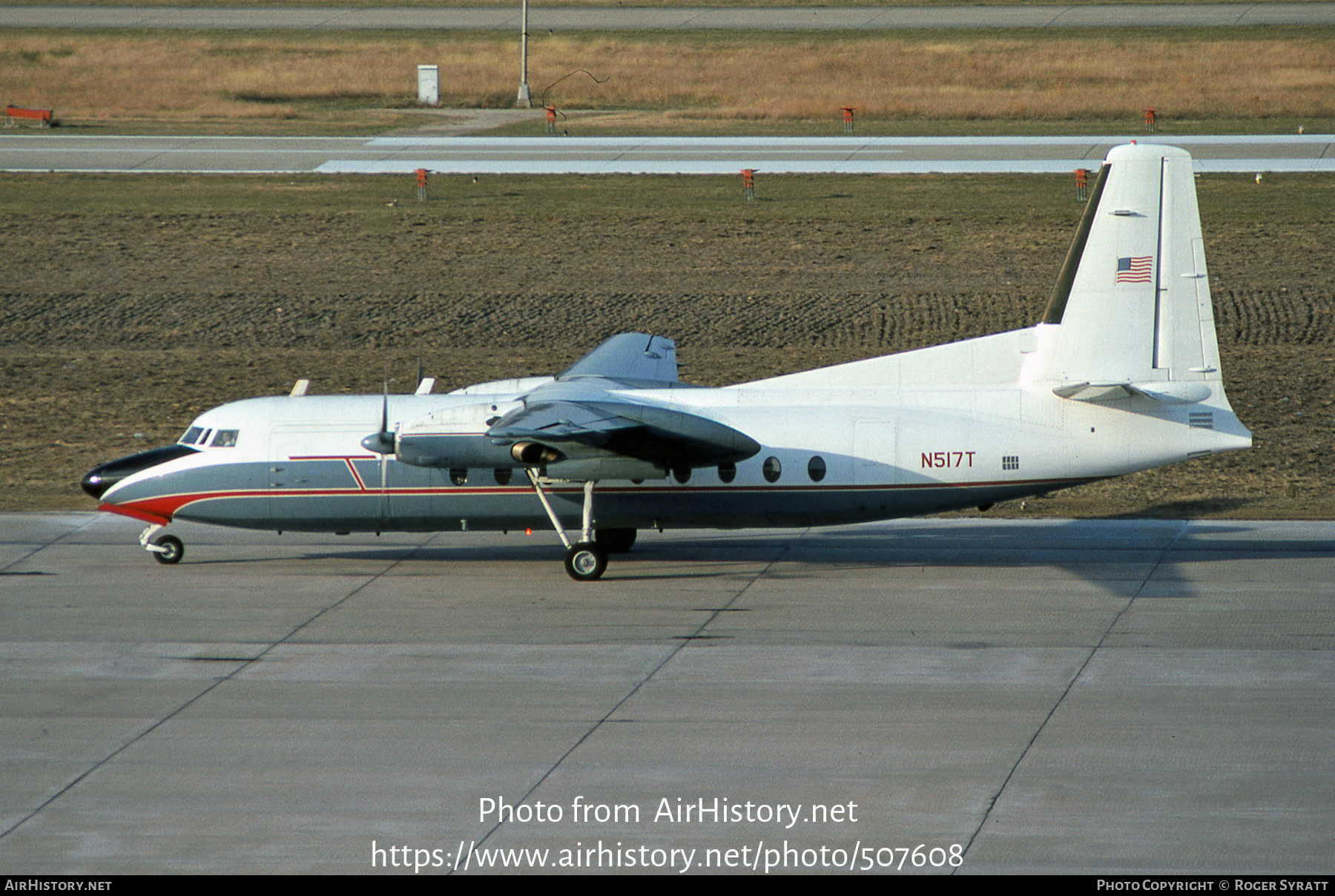 Aircraft Photo of N517T | Fairchild F-27J | Tenneco | AirHistory.net #507608