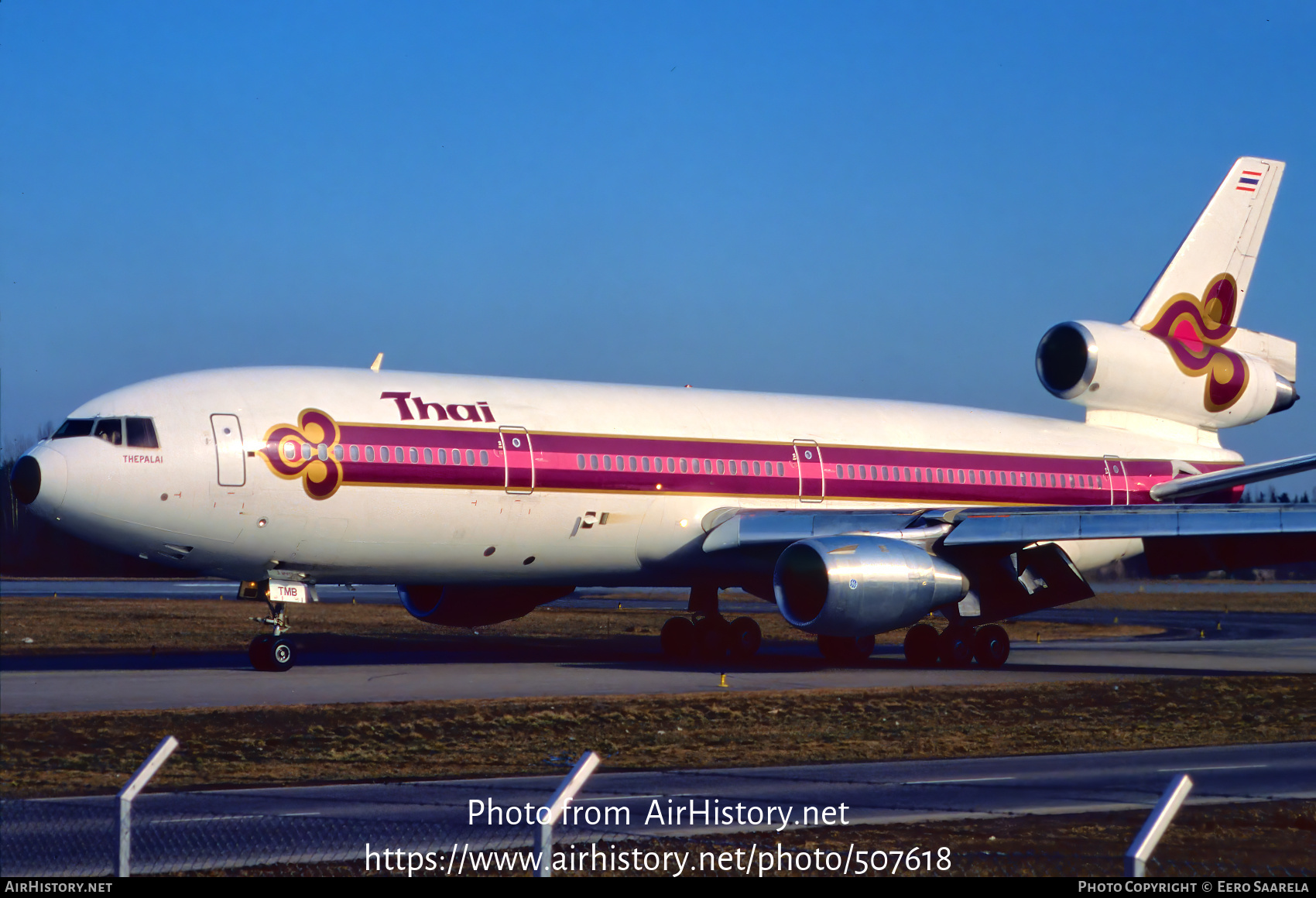 Aircraft Photo of HS-TMB | McDonnell Douglas DC-10-30/ER | Thai Airways International | AirHistory.net #507618