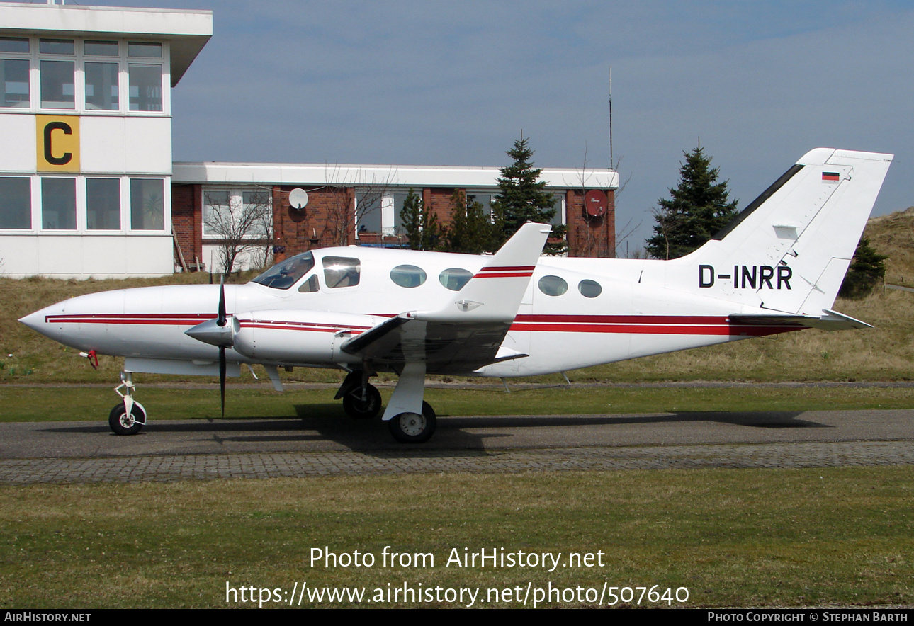 Aircraft Photo of D-INRR | Cessna 414A Chancellor | AirHistory.net #507640