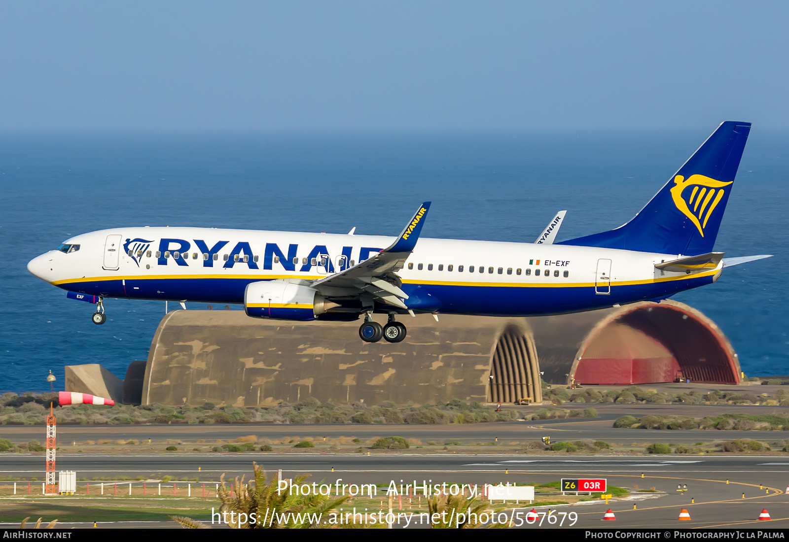 Aircraft Photo of EI-EXF | Boeing 737-8AS | Ryanair | AirHistory.net #507679