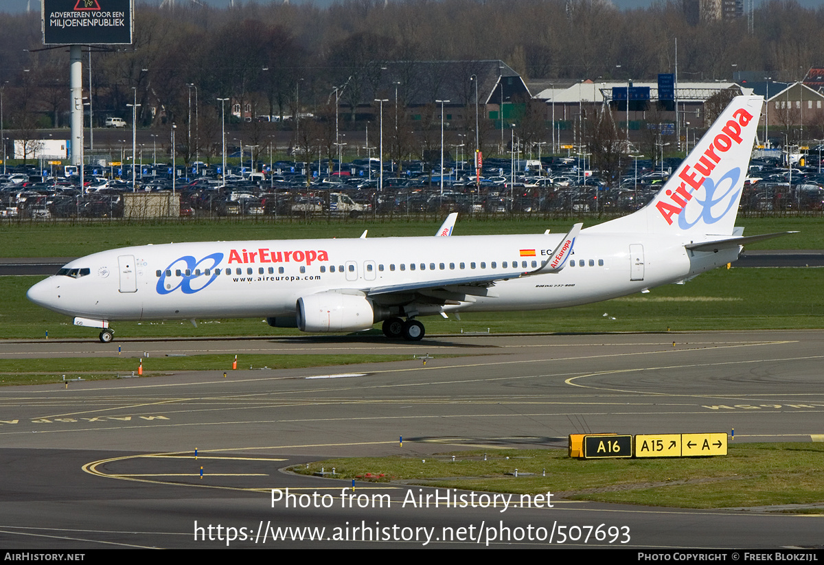 Aircraft Photo of EC-KCG | Boeing 737-85P | Air Europa | AirHistory.net #507693