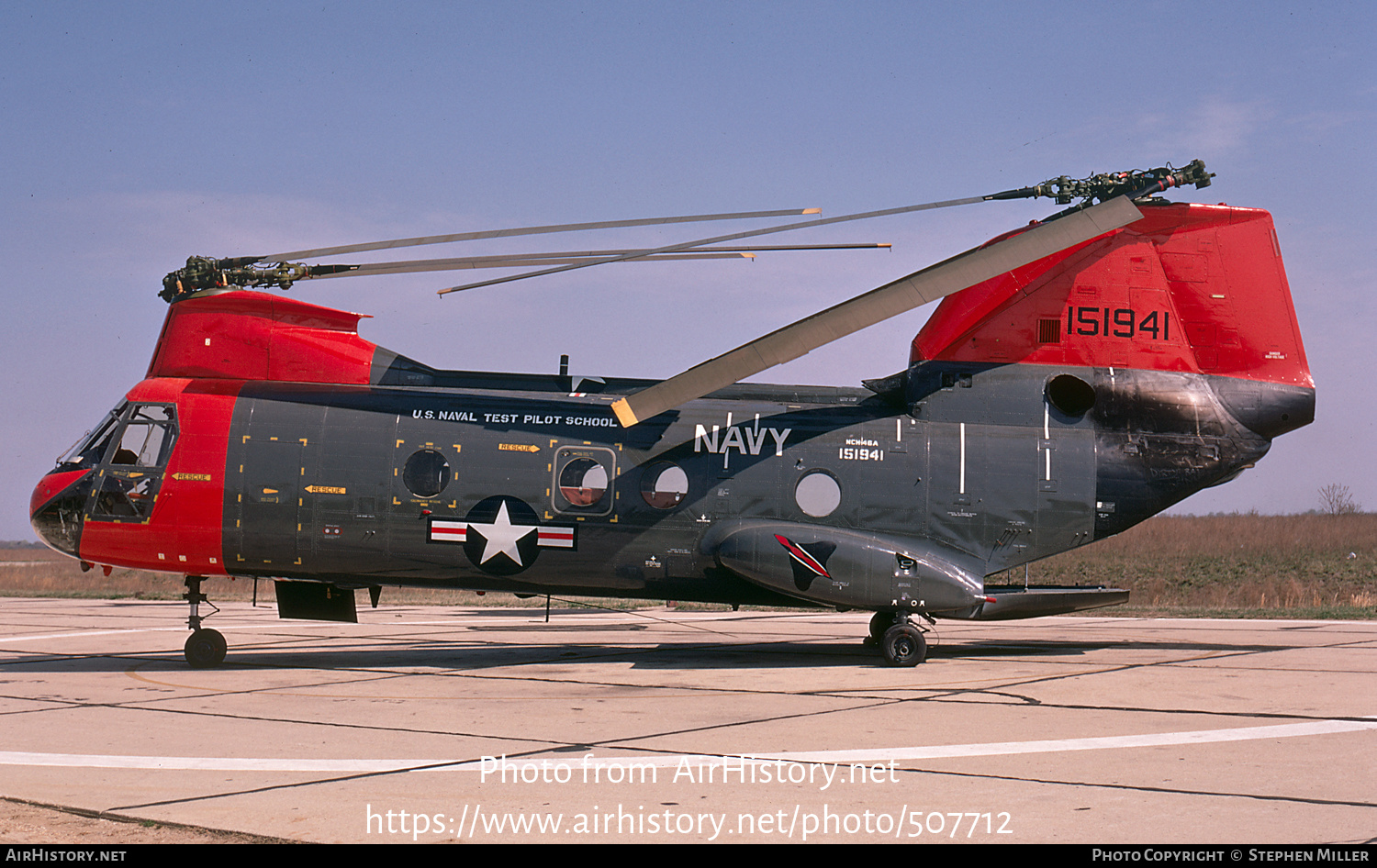 Aircraft Photo of 151941 | Boeing Vertol NCH-46A Sea Knight | USA - Navy | AirHistory.net #507712