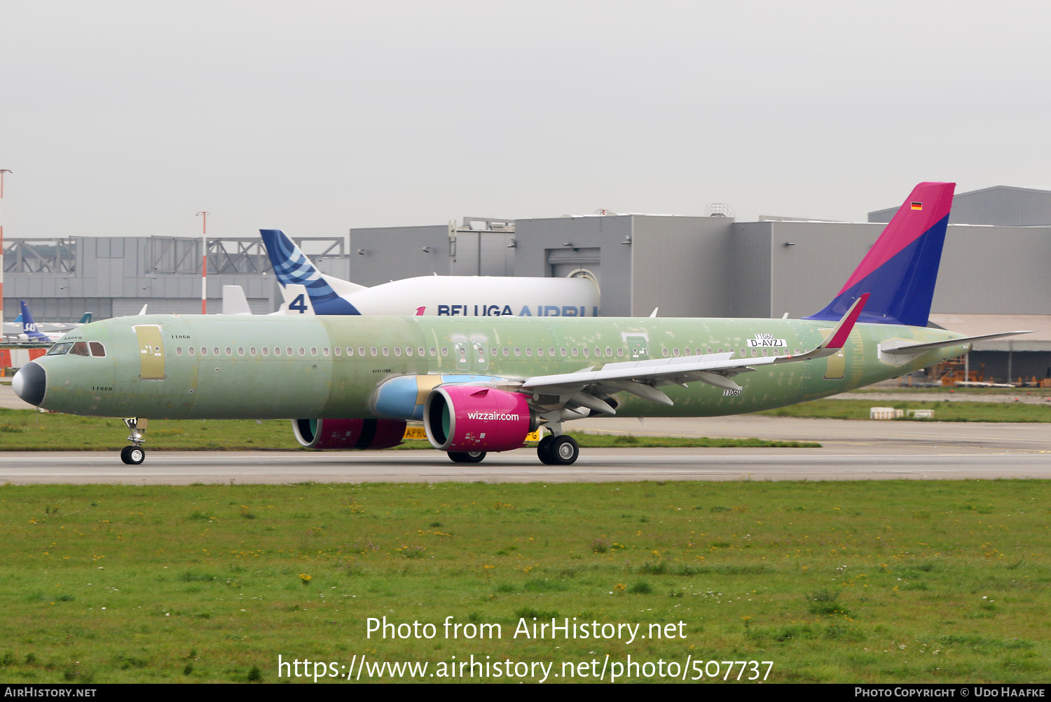 Aircraft Photo of D-AVZJ | Airbus A321-271NX | Wizz Air | AirHistory.net #507737