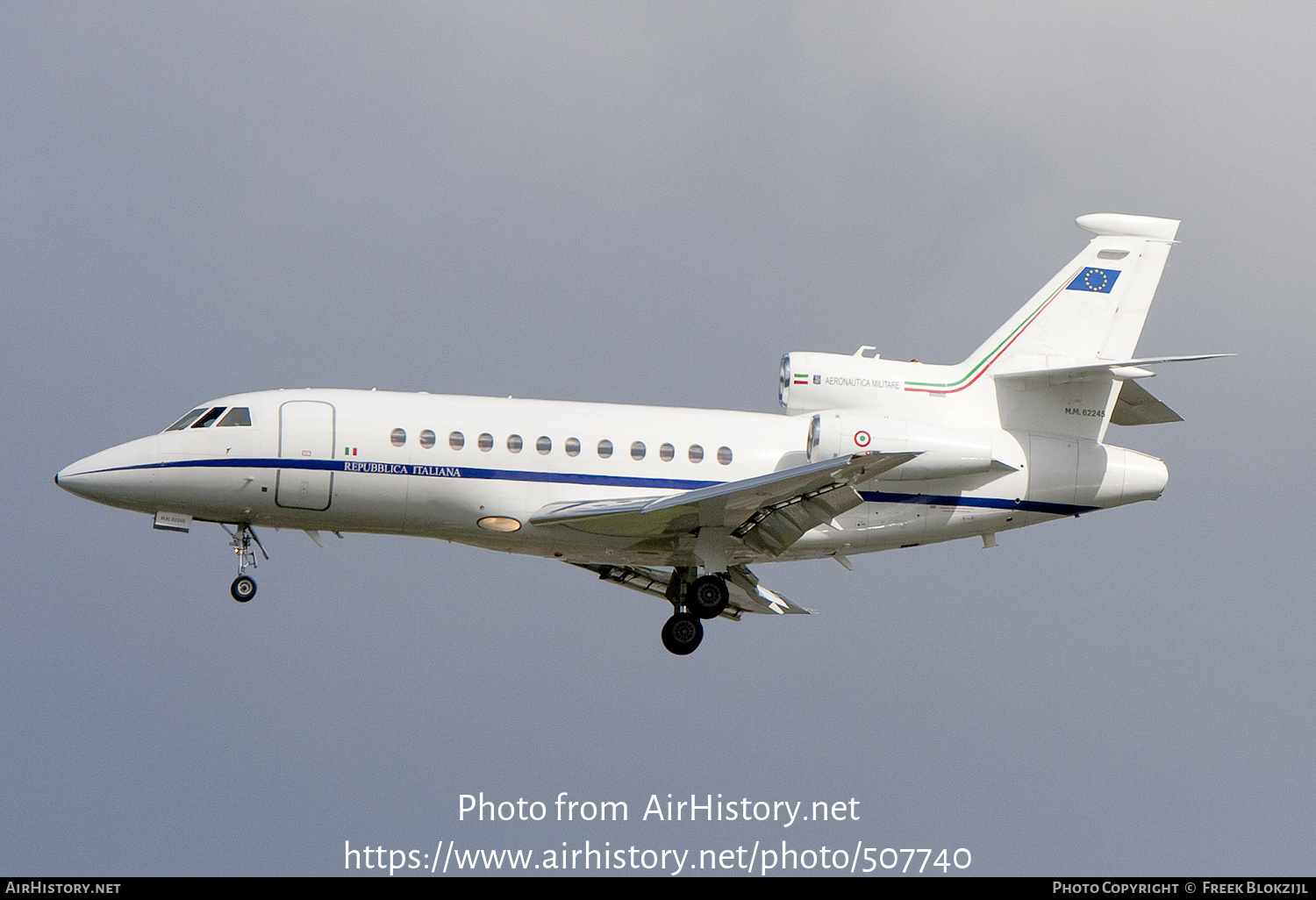 Aircraft Photo of MM62245 | Dassault Falcon 900EX | Italy - Air Force | AirHistory.net #507740