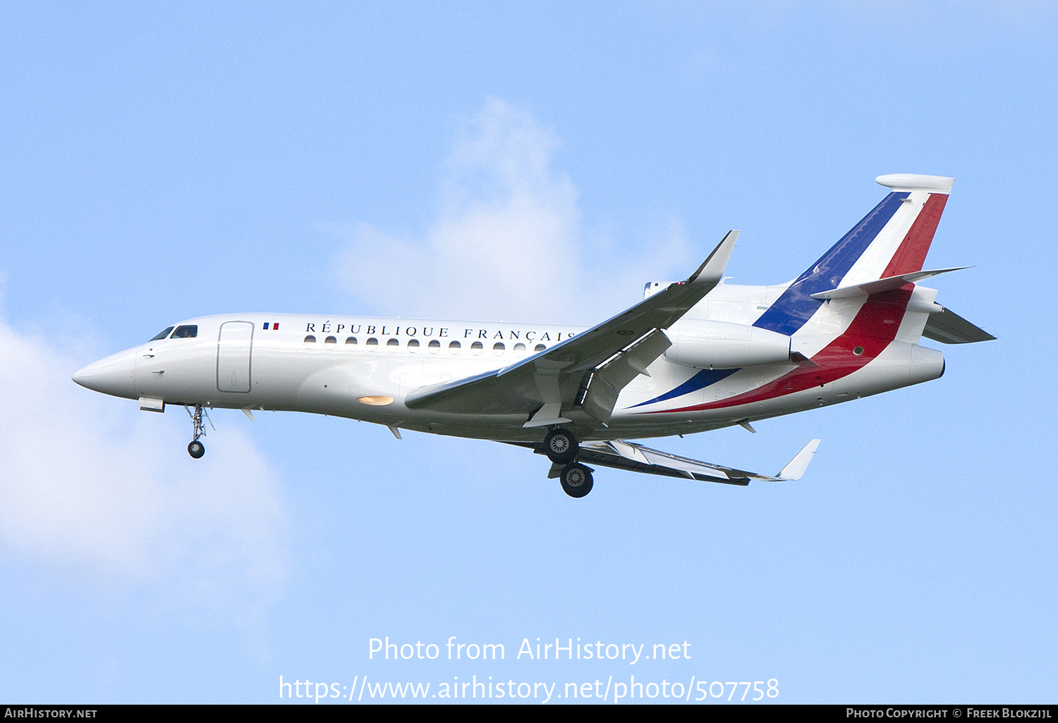 Aircraft Photo of 68 | Dassault Falcon 7X | France - Air Force | AirHistory.net #507758