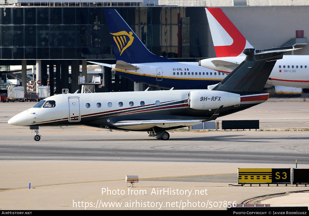 Aircraft Photo of 9H-RFX | Embraer EMB-550 Legacy 500 | AirHistory.net #507856