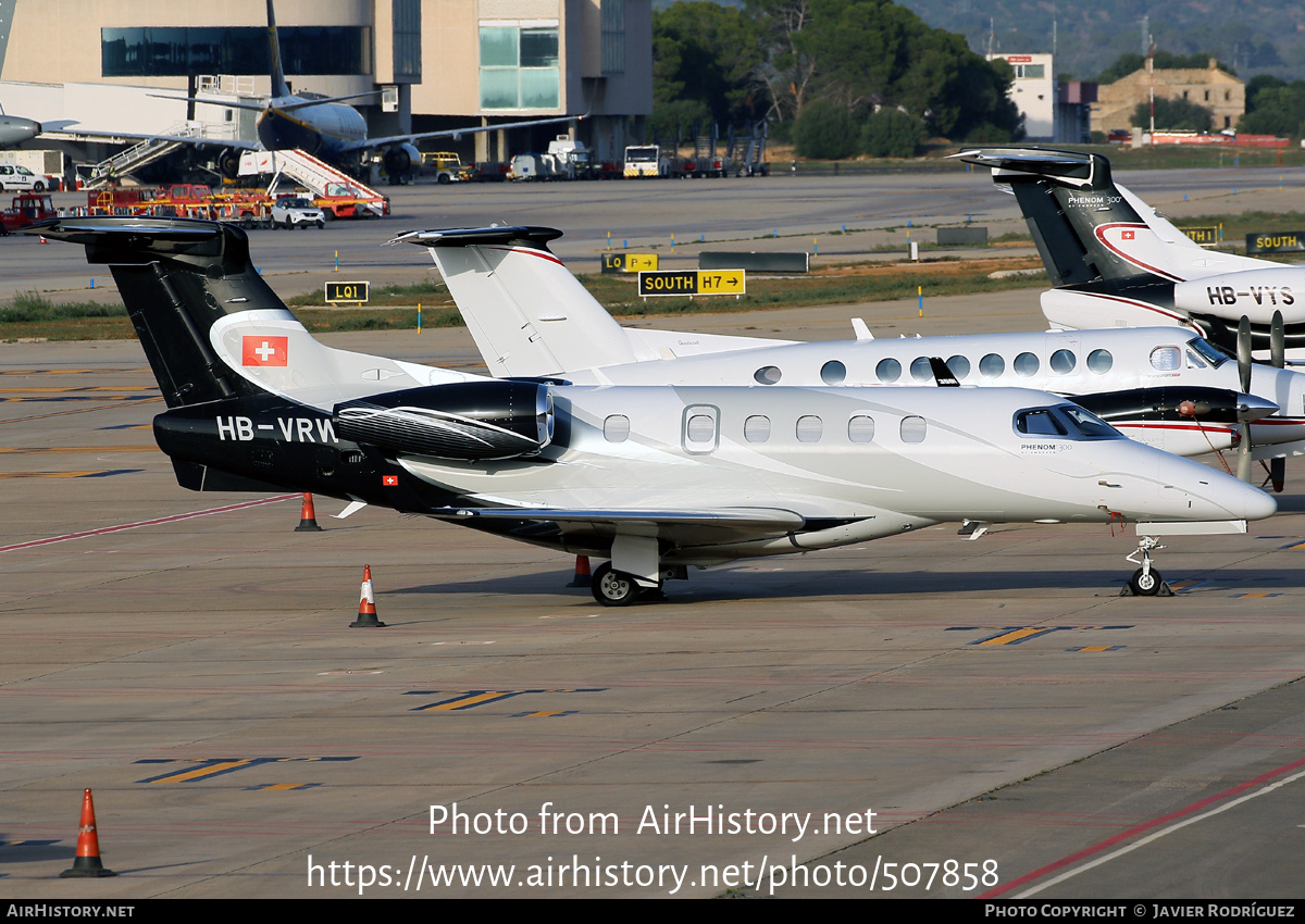 Aircraft Photo of HB-VRW | Embraer EMB-505 Phenom 300 | Air-Connect International | AirHistory.net #507858