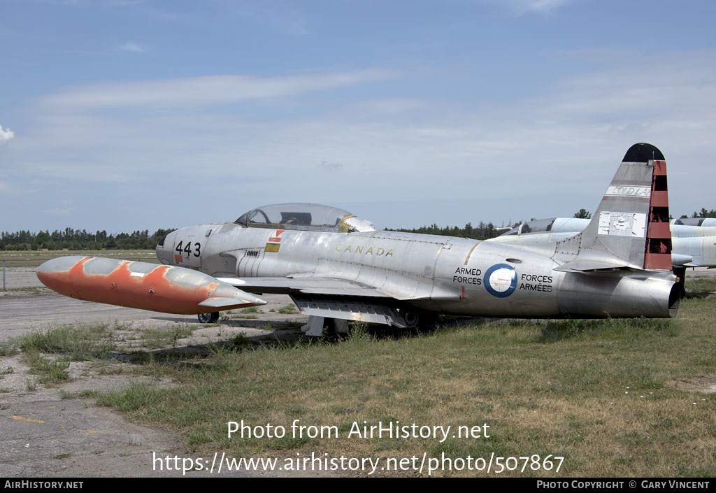 Aircraft Photo of 133443 | Canadair CT-133 Silver Star 3 | Canada - Air Force | AirHistory.net #507867