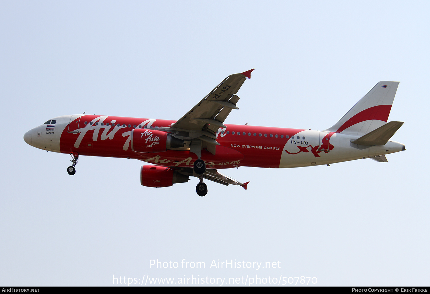 Aircraft Photo of HS-ABX | Airbus A320-214 | AirAsia | AirHistory.net #507870