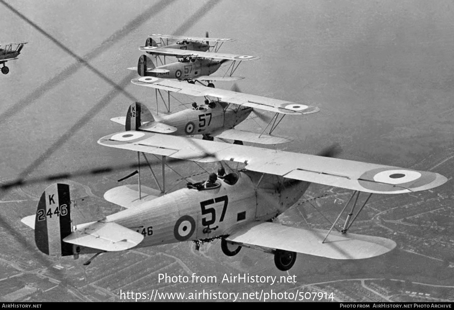 Aircraft Photo of K2446 | Hawker Hart I | UK - Air Force | AirHistory.net #507914