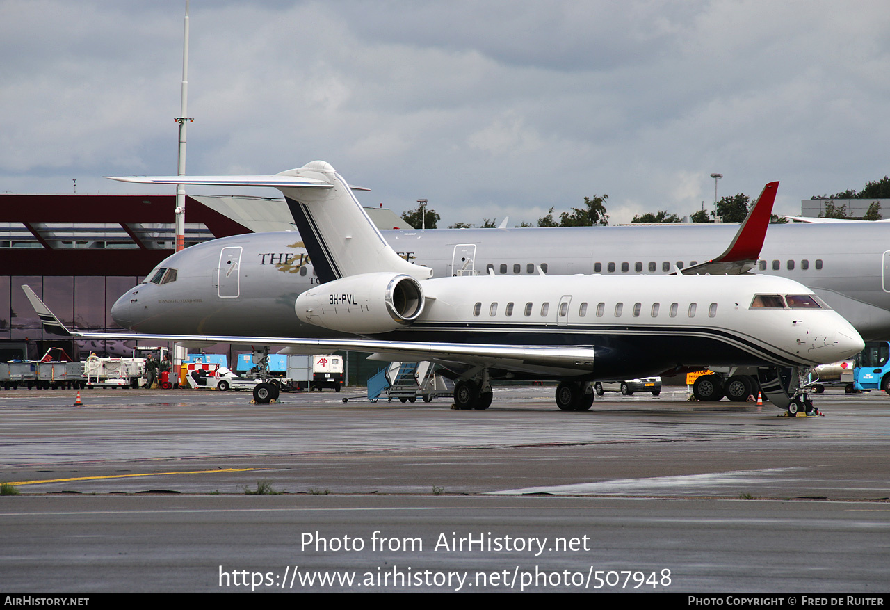 Aircraft Photo of 9H-PVL | Bombardier Global 6000 (BD-700-1A10) | AirHistory.net #507948