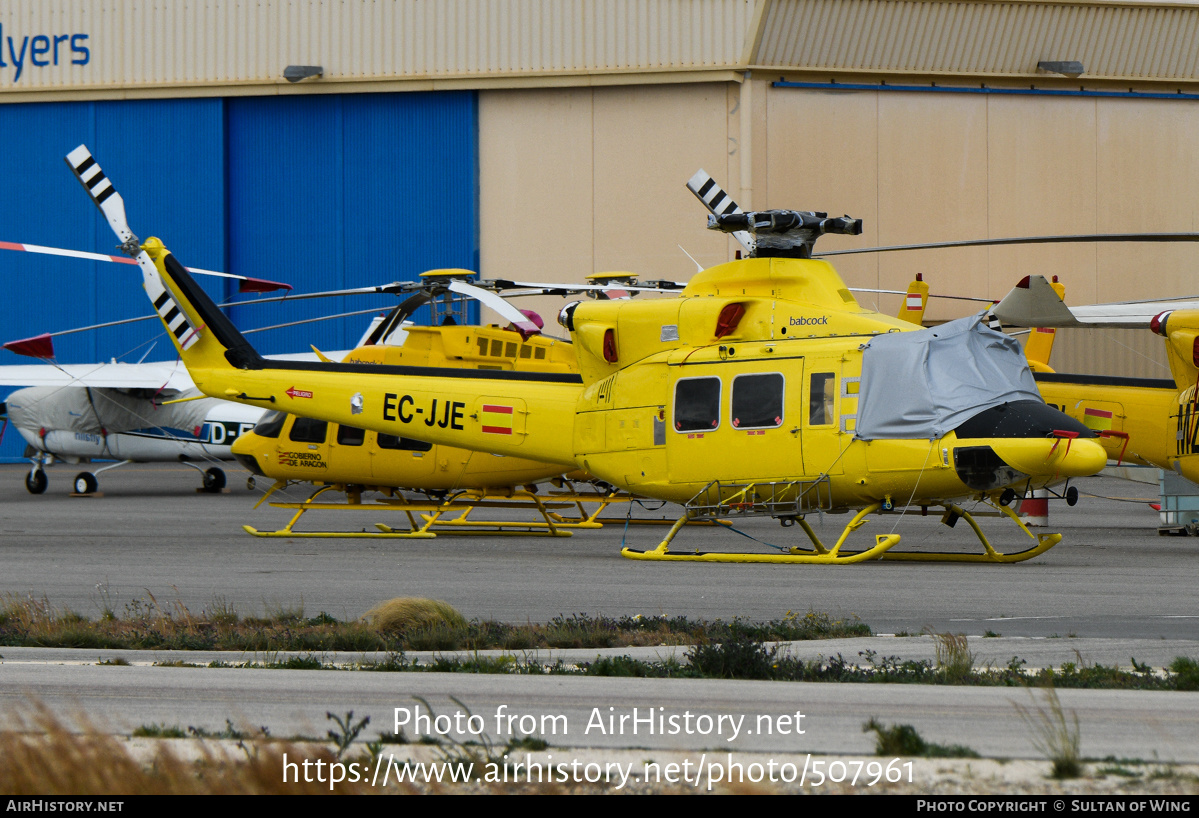 Aircraft Photo of EC-JJE | Bell 412 | Babcock International | AirHistory.net #507961