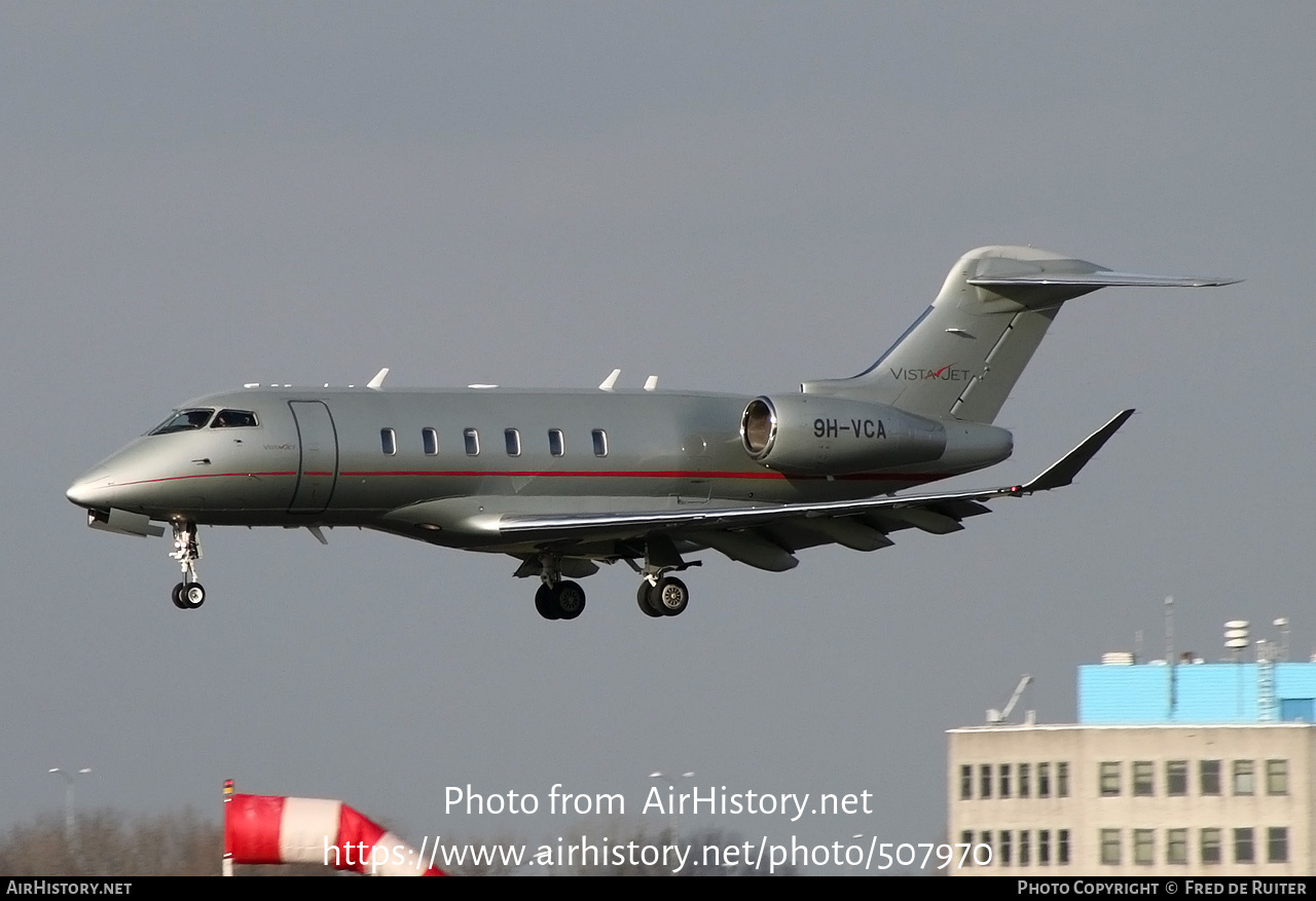 Aircraft Photo of 9H-VCA | Bombardier Challenger 350 (BD-100-1A10) | VistaJet | AirHistory.net #507970