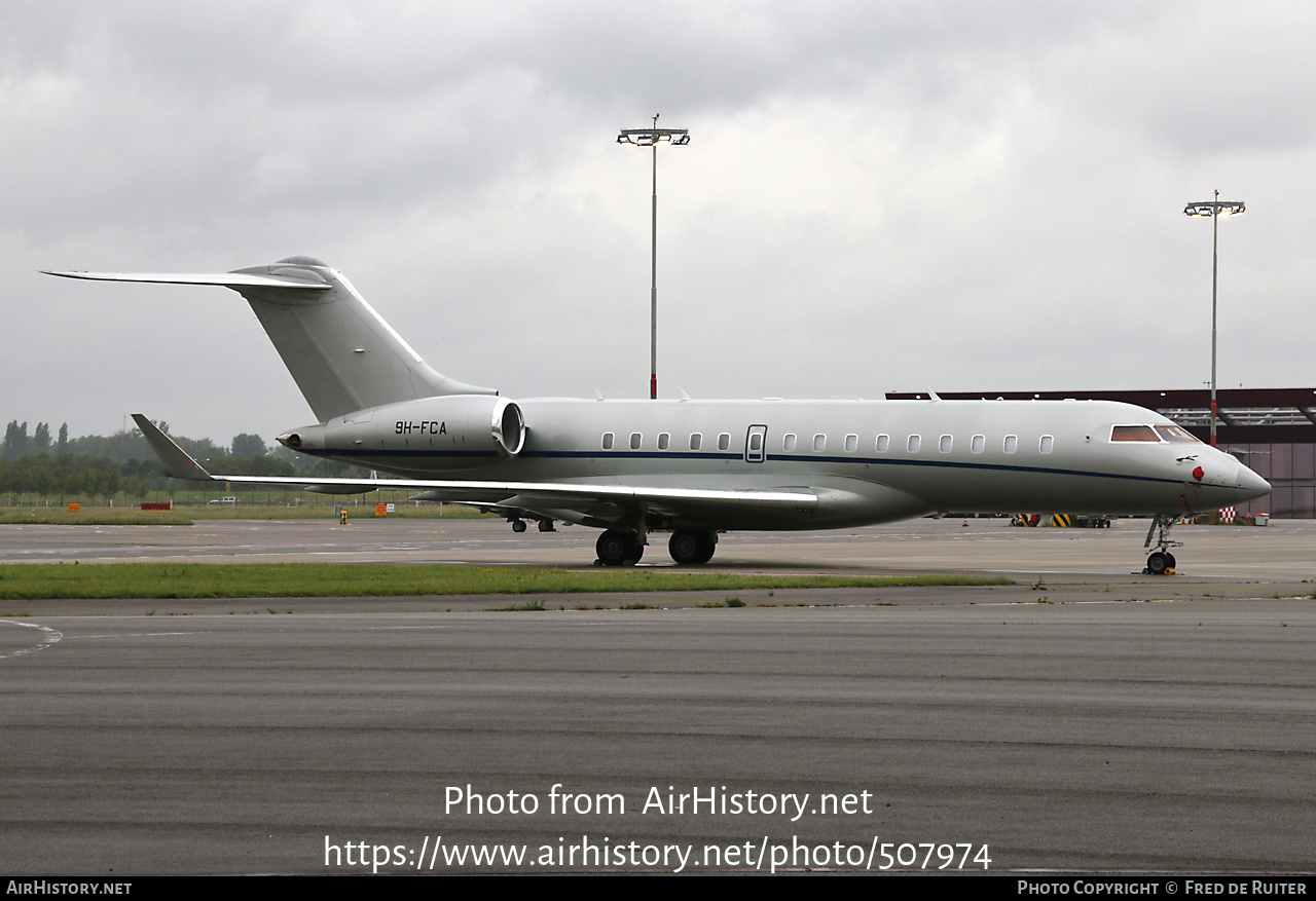 Aircraft Photo of 9H-FCA | Bombardier Global 6000 (BD-700-1A10) | AirHistory.net #507974