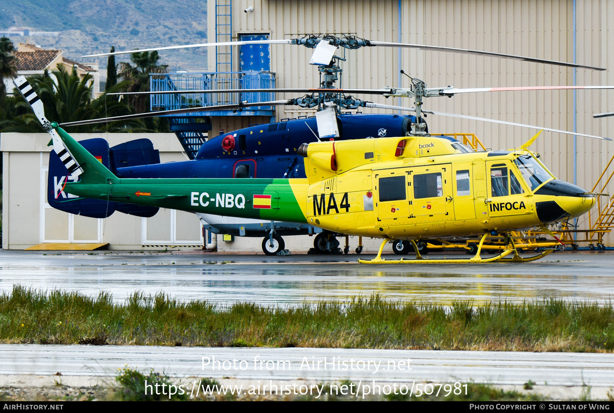 Aircraft Photo of EC-NBQ | Bell 212HP Twin Two-Twelve | INFOCA - Incendios Forestales de Andalucía | AirHistory.net #507981