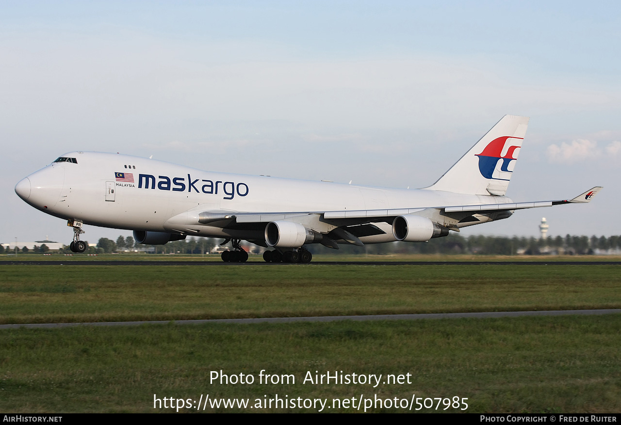 Aircraft Photo of 9M-MPR | Boeing 747-4H6F/SCD | MASkargo | AirHistory.net #507985