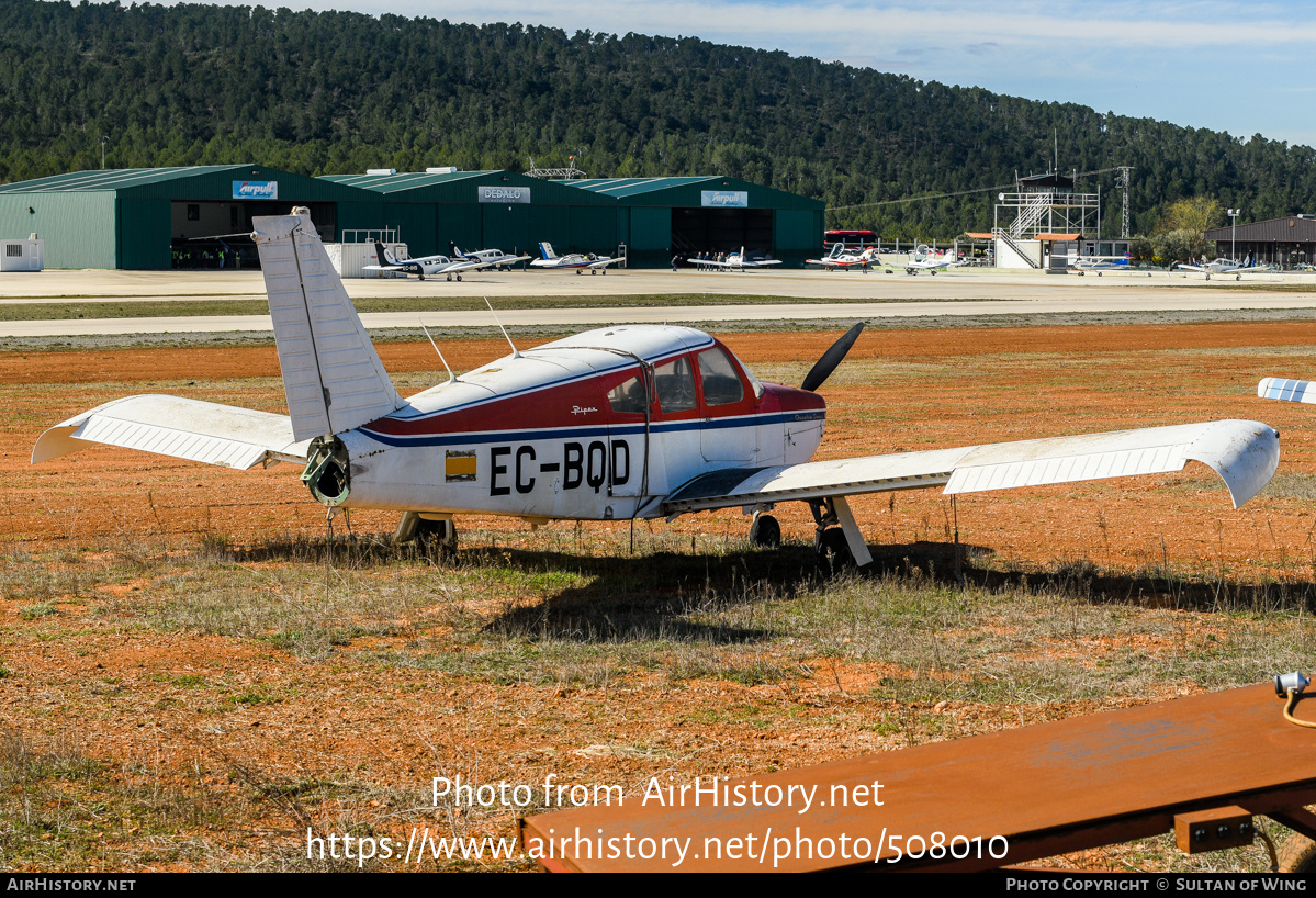 Aircraft Photo of EC-BQD | Piper PA-28-180 Cherokee | AirHistory.net #508010