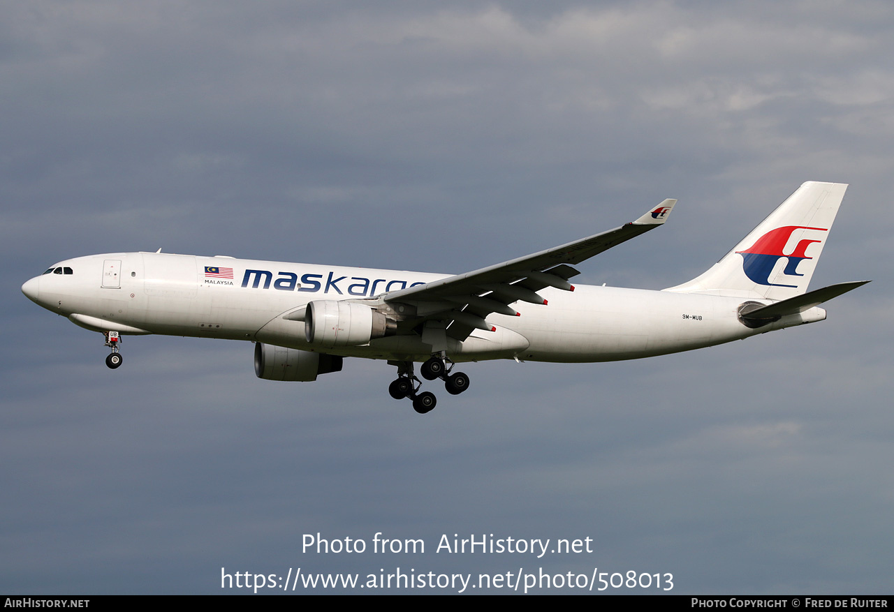 Aircraft Photo of 9M-MUB | Airbus A330-223F | MASkargo | AirHistory.net #508013